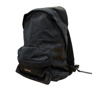 BALENCIAGAExplorer Distressed Backpack Black